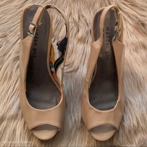 🌵 MADDEN GIRL / Oaklannd Peep Toe Heels 🌵